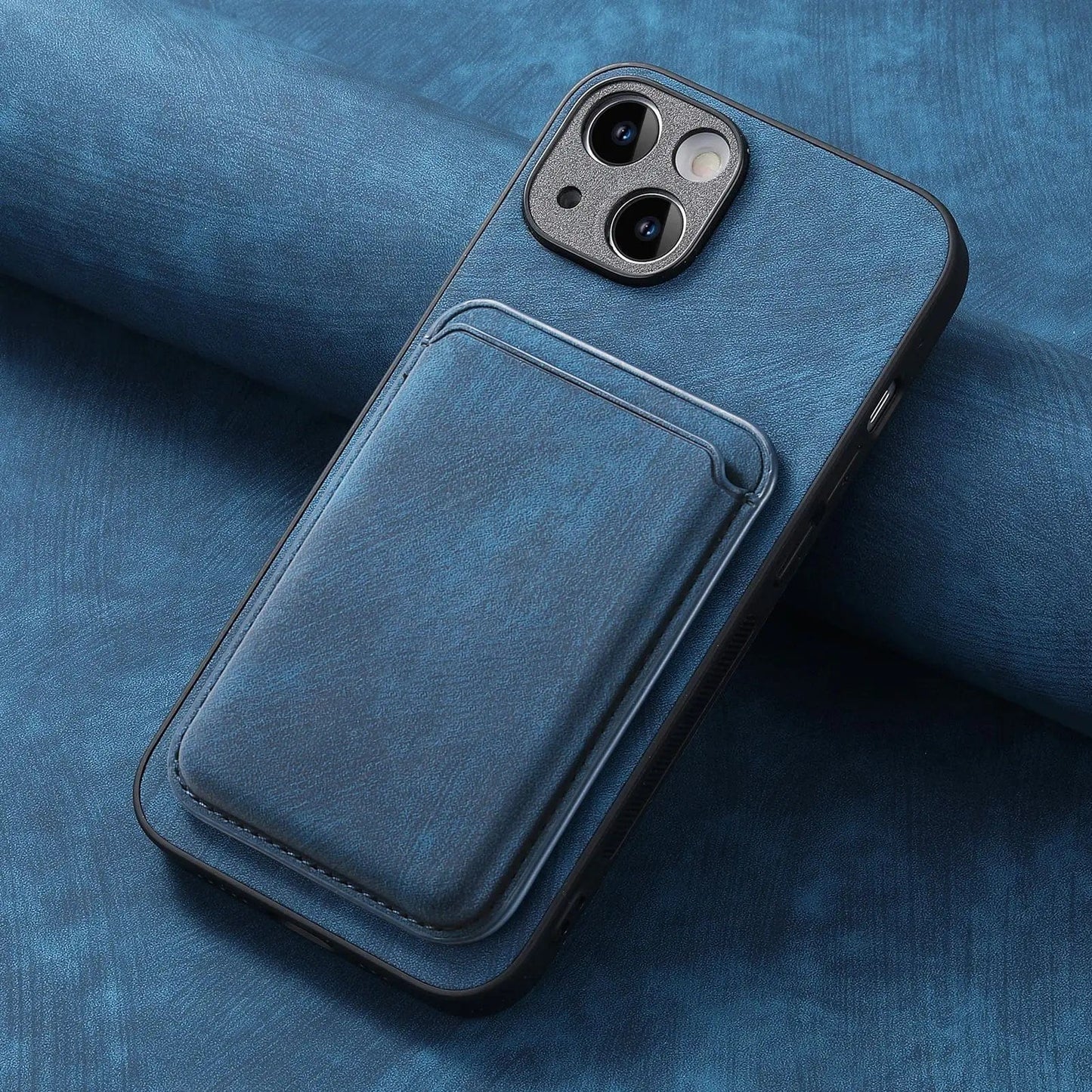 Skanto | MagSafe iPhone Case Magnetic Leather Card Holder