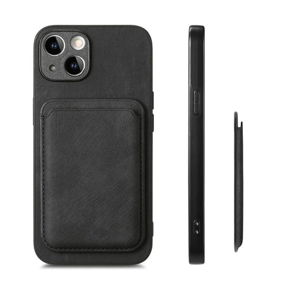 Skanto | MagSafe iPhone Case Magnetic Leather Card Holder