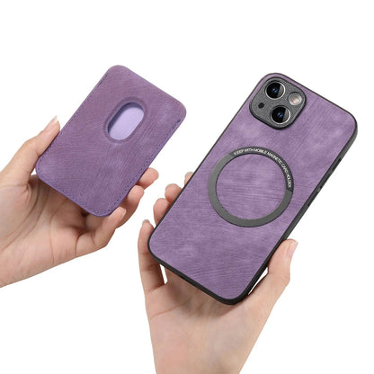 Skanto | MagSafe iPhone Case Magnetic Leather Card Holder
