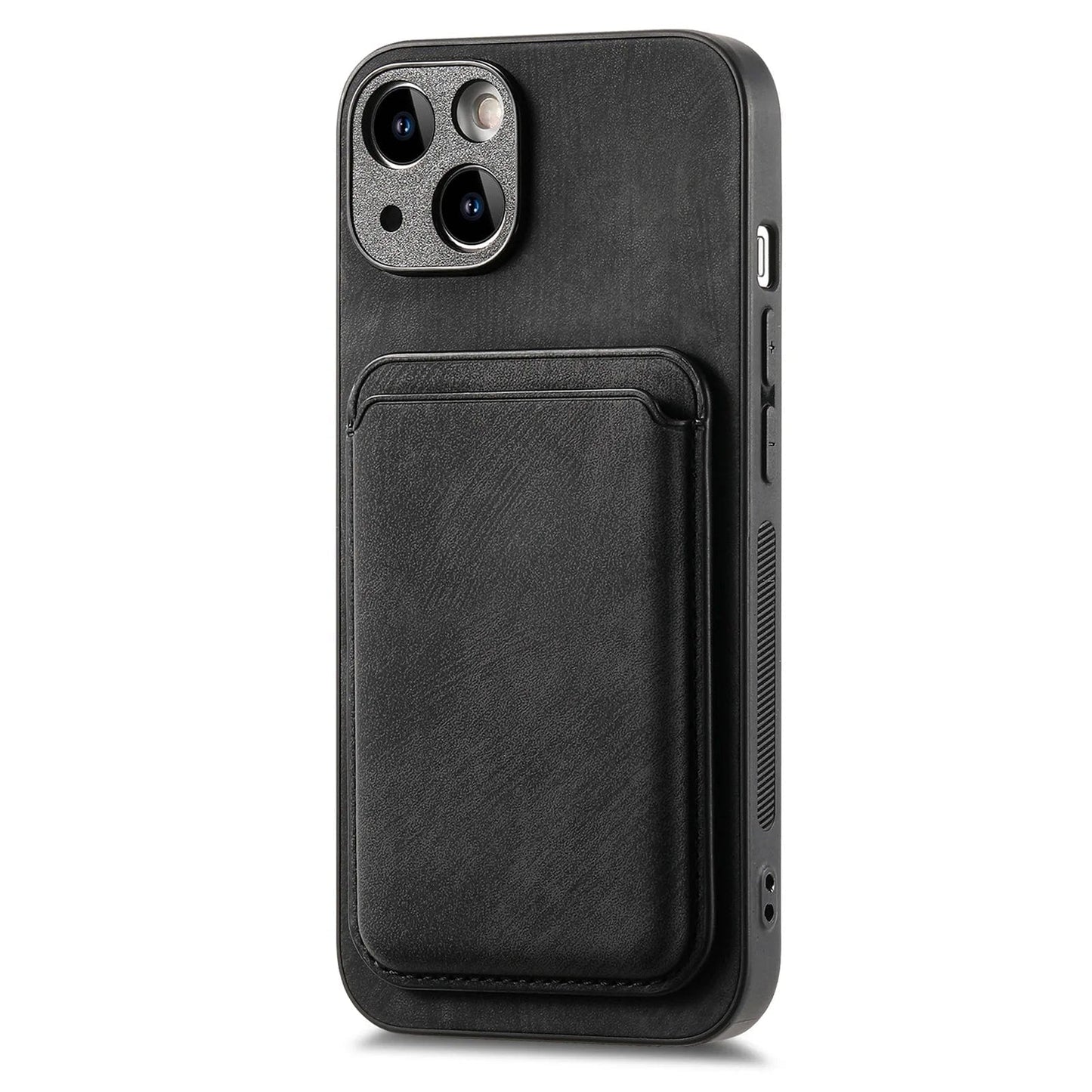 Skanto | MagSafe iPhone Case Magnetic Leather Card Holder