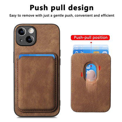 Skanto | MagSafe iPhone Case Magnetic Leather Card Holder