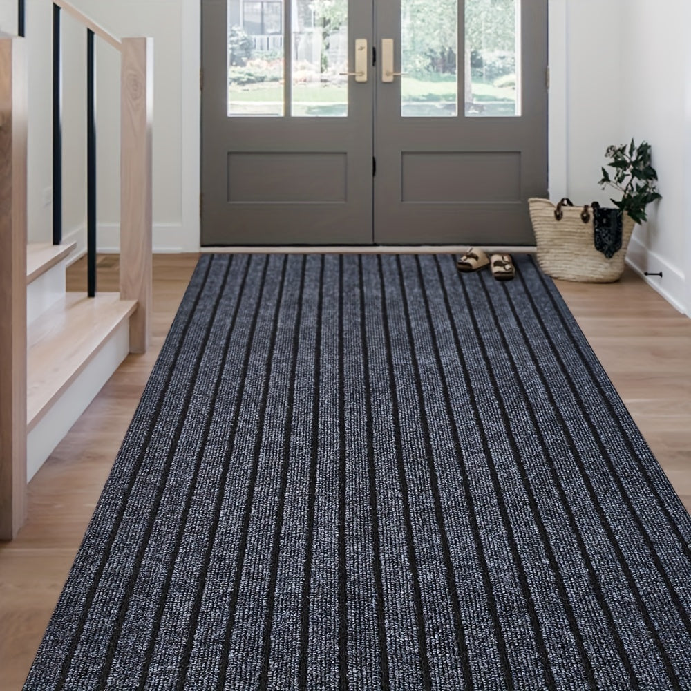 Non-slip Runner - Washable Rug with Rubber Backing for Indoor and Outdoor | Perfect for Hallway and Balcony | Skanto