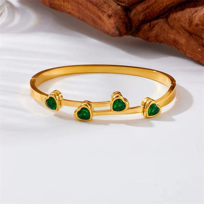 BowLift | Diamond Heart Cuff Bracelet