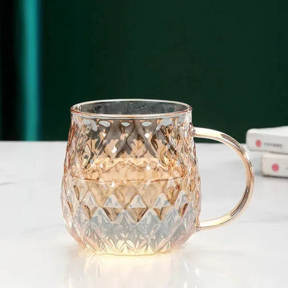 Diamond Type Glass Water Kettle Creative Glass Kettle Bottle | Karnz