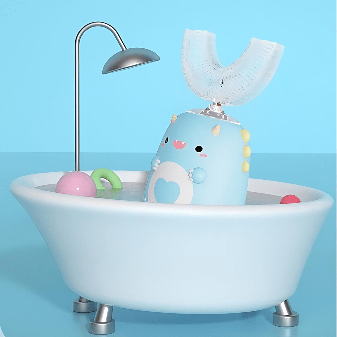Skanto | DINO BRUSH – Kids' Electric Toothbrush with 360° Cleaning