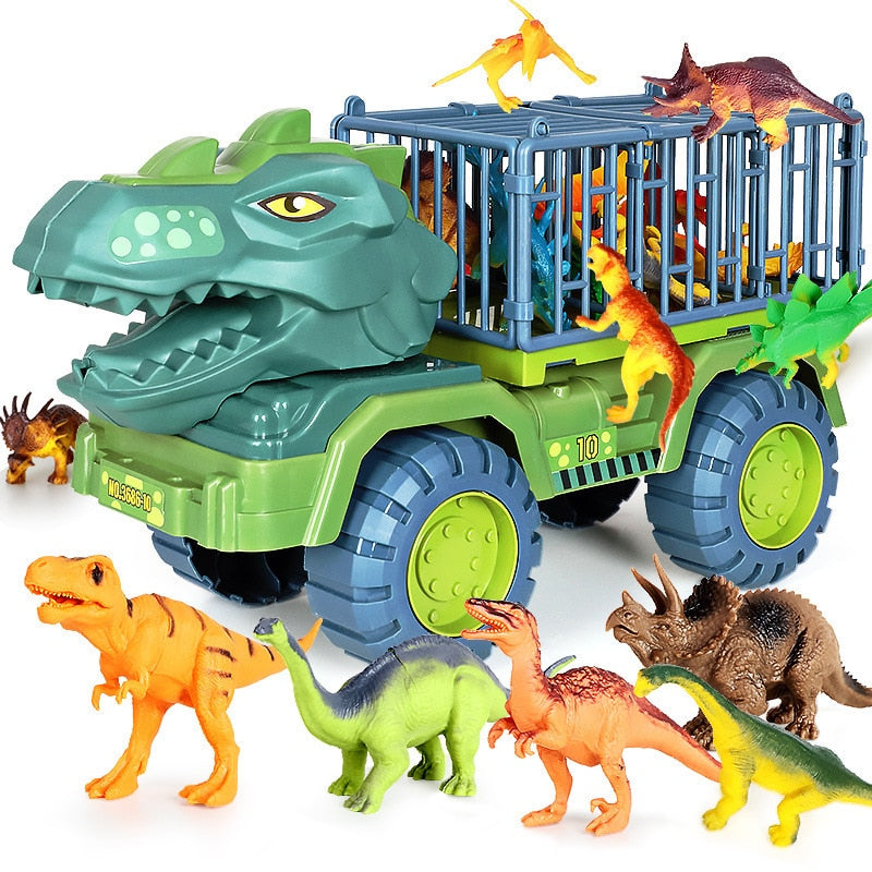 Skanto | Kids Dinosaur Toy Truck Playset