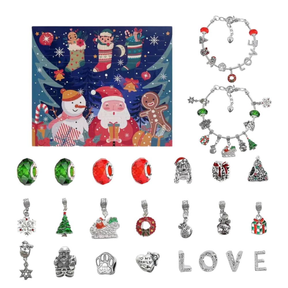 DIY Advent Calendar 2025 – Jewelry & Bracelet Set for Girls