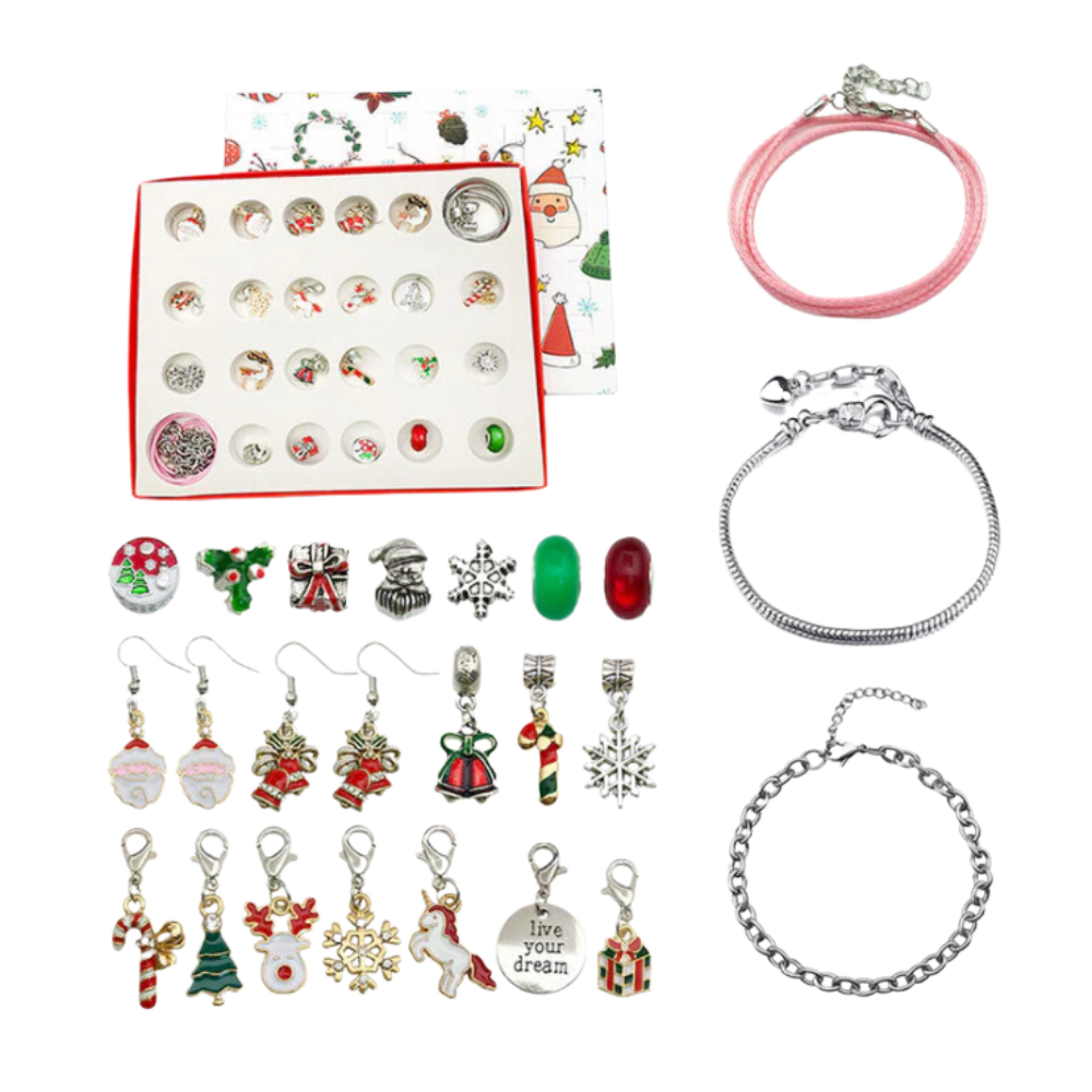 DIY Advent Calendar 2025 – Jewelry & Bracelet Set for Girls