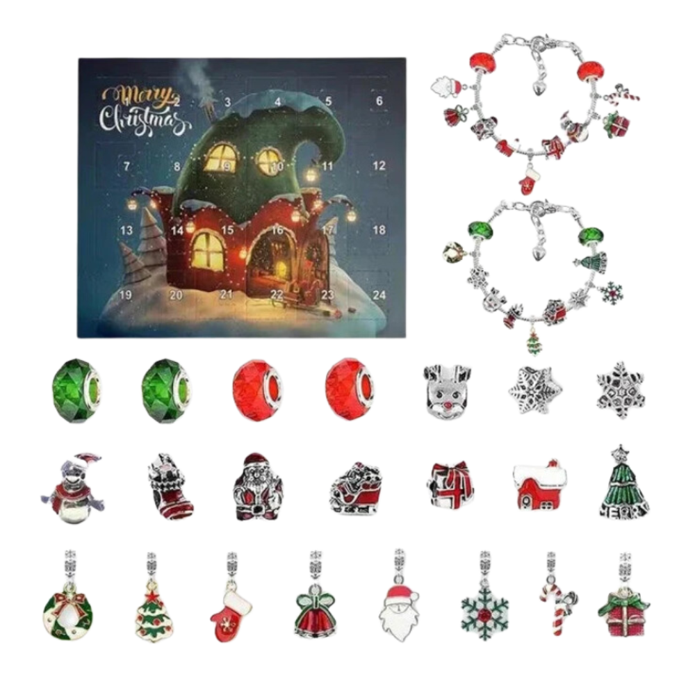 DIY Advent Calendar 2025 – Jewelry & Bracelet Set for Girls
