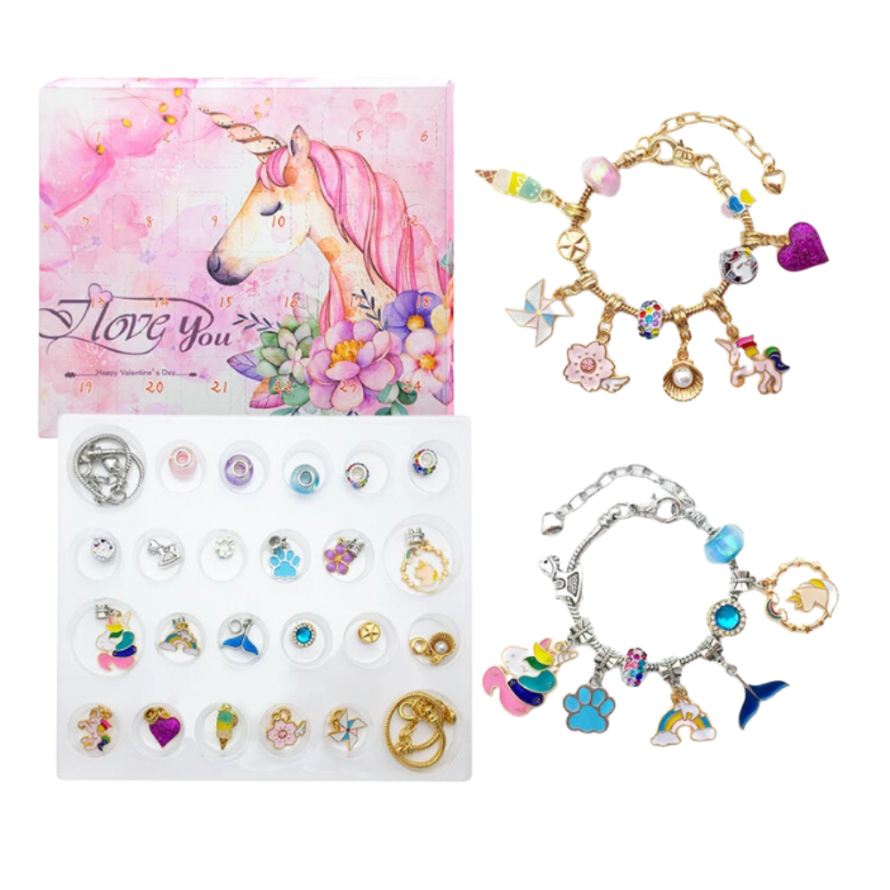 DIY Advent Calendar 2025 – Jewelry & Bracelet Set for Girls