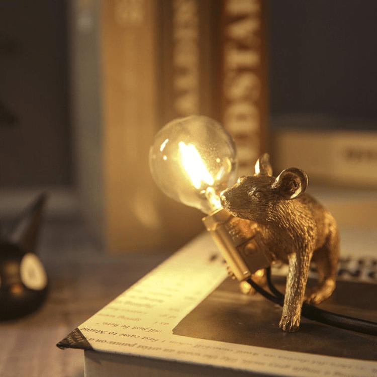 Skanto | Doctor Mousey – Original Designer Muse Lamp for Table or Shelf