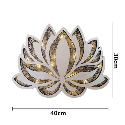 Spiritual Lotus Wall Lamp
