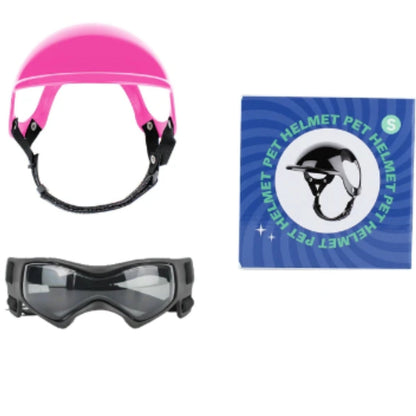 Dog Helmet and Goggles - RiderPaw Bowlift