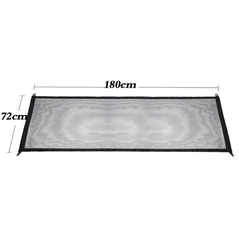 Skanto | CLEARSPAN Guard – No-Drill Nylon Barrier for Quick Installation