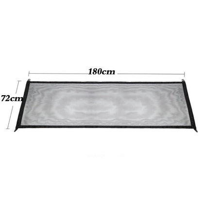 Skanto | CLEARSPAN Guard – No-Drill Nylon Barrier for Quick Installation