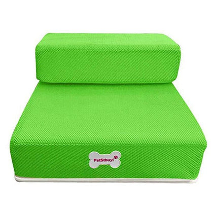 HOPHAVEN – Soft foam pet stairs for safe access to couch and bed