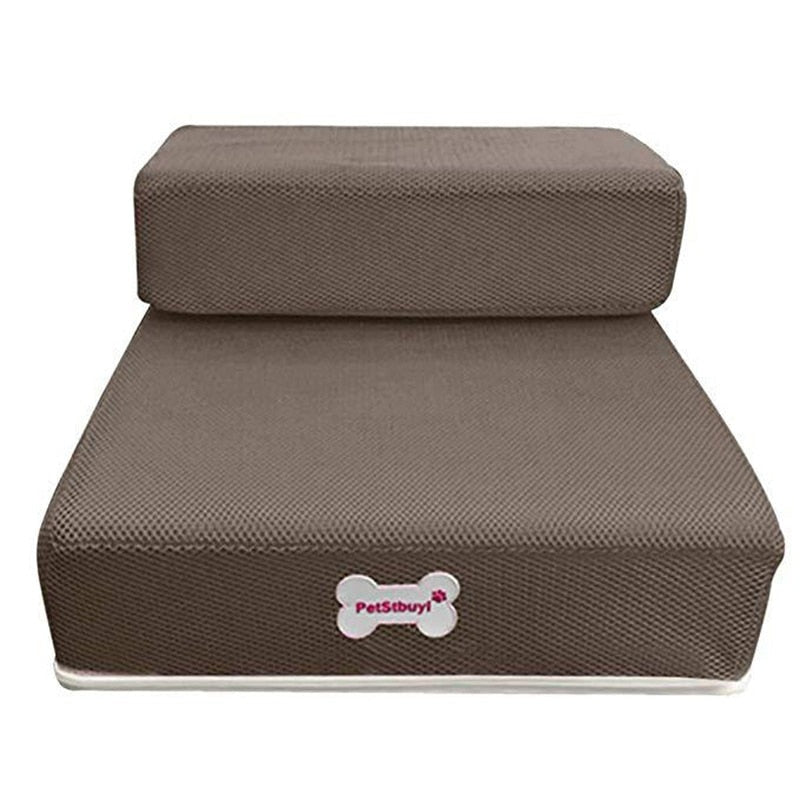 HOPHAVEN – Soft foam pet stairs for safe access to couch and bed