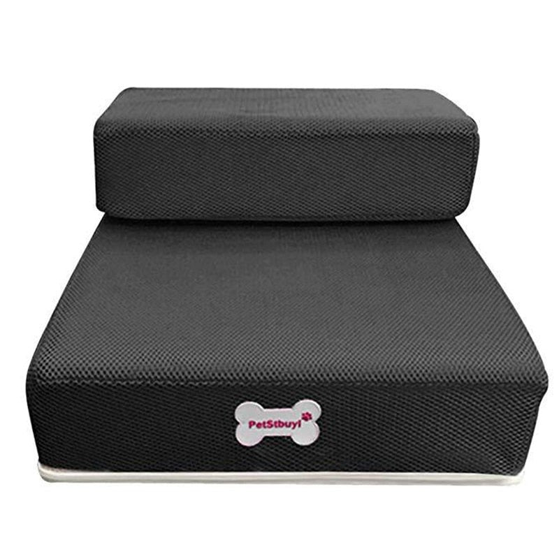 BowLift | HOPHAVEN – Soft Foam Pet Stairs for Safe Couch & Bed Access