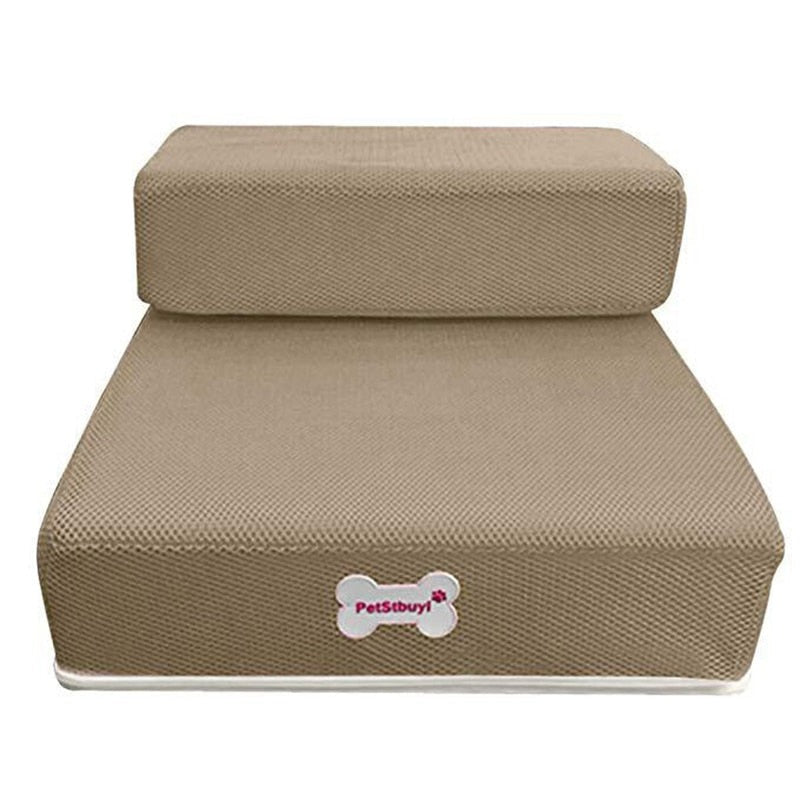 HOPHAVEN – Soft foam pet stairs for safe access to couch and bed