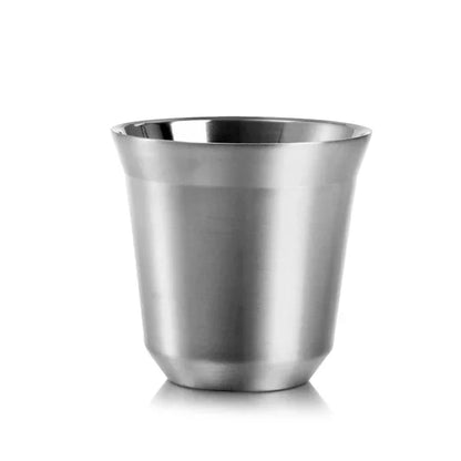 Double Wall Insulated Stainless Steel Espresso Cup Capsule Coffee Mug | Bowlift