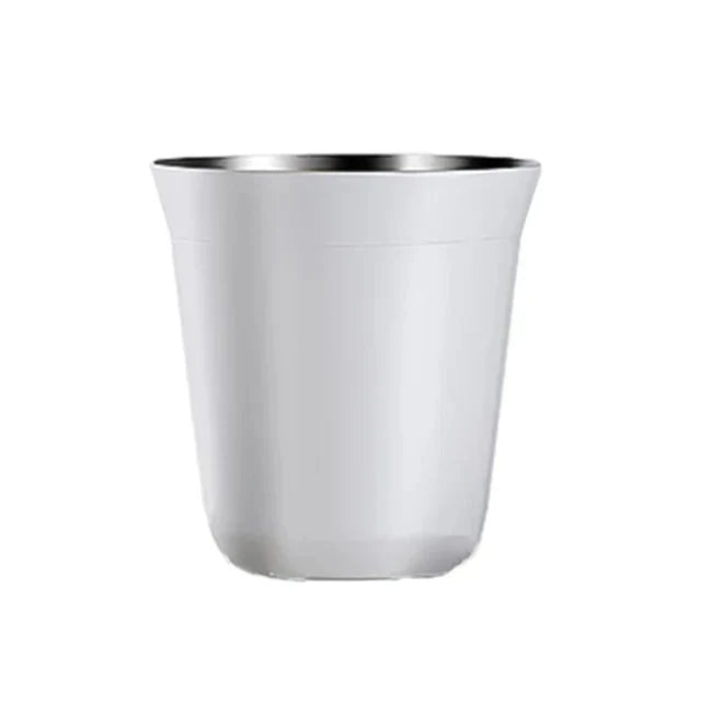 Double Wall Insulated Stainless Steel Espresso Cup Capsule Coffee Mug | Bowlift