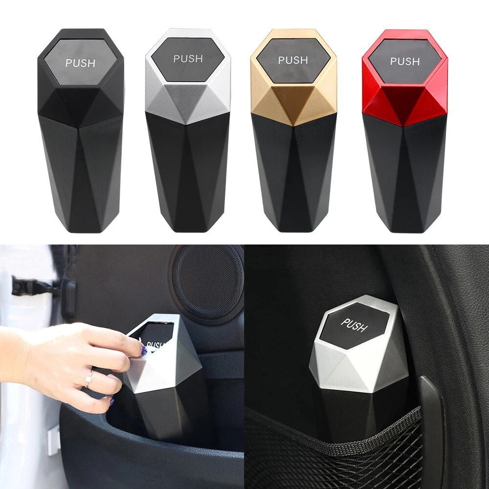 BowLift | Car Trash Can - Mini Trash Can for Cup Holder - Perfect Solution!