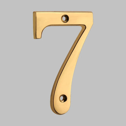 Skanto | Traditional House Numbers Made of Solid Brass