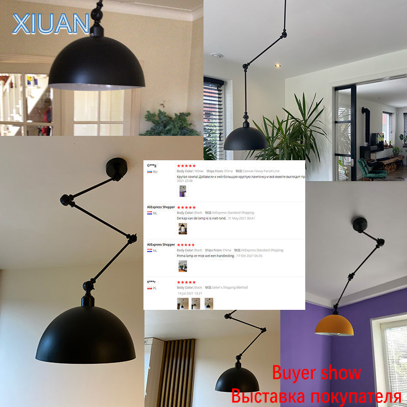 Skanto | Long Arm Pendant Lamp
