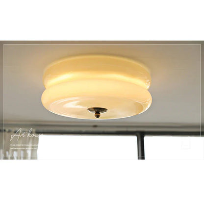 Danish Ceiling Light in Bauhaus Style - Elegant Aura Lamp for Living Room & Bedroom | Karnz