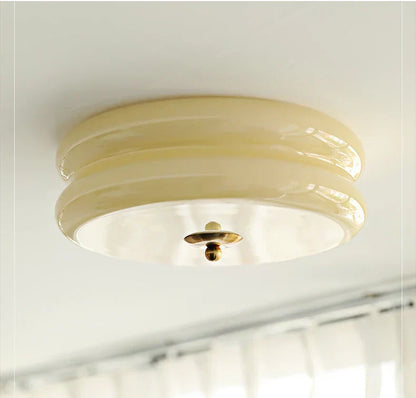 Danish Ceiling Light in Bauhaus Style - Elegant Aura Lamp for Living Room & Bedroom | Karnz