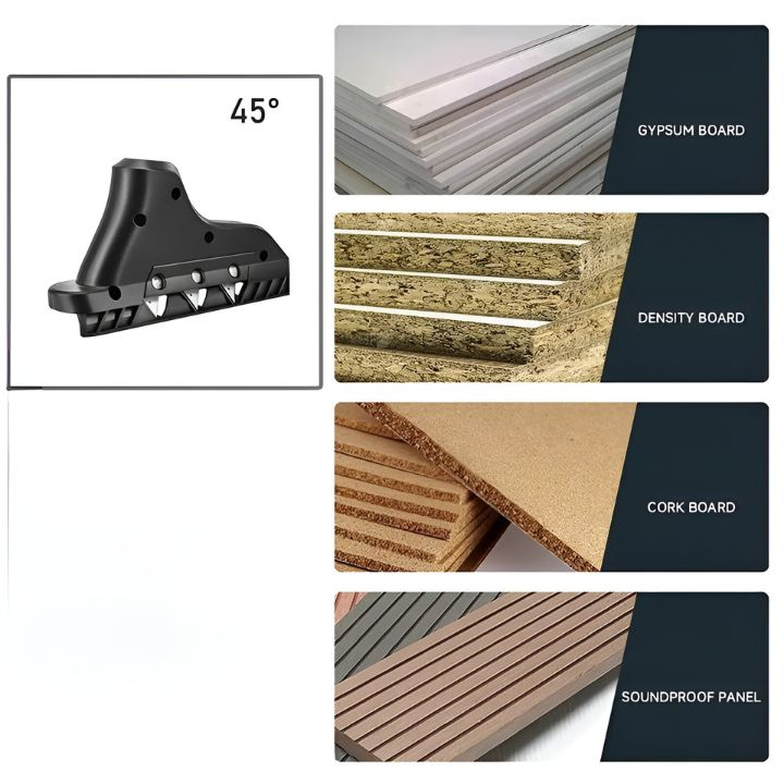 Gypsum board edge trimmer | Perfect edges, every time | Bowlift