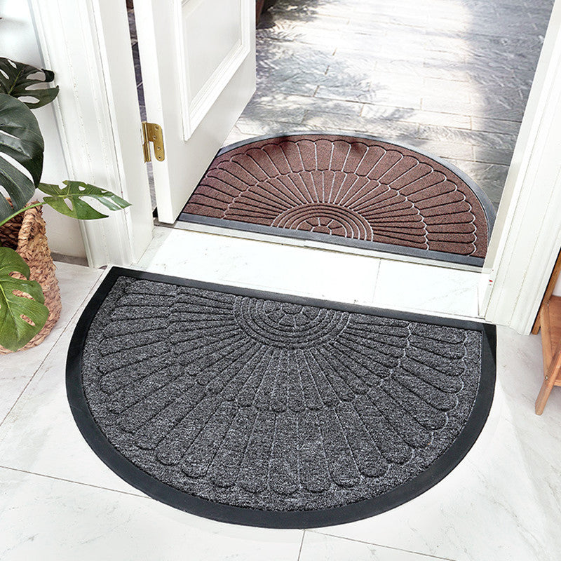 High-quality dirt trap mat with rubber bristles – Non-slip doormat for clean floors | Karnz