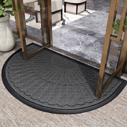 High-quality dirt trap mat with rubber bristles – Non-slip doormat for clean floors | Karnz
