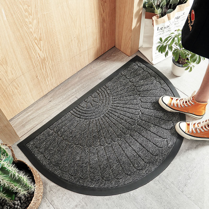 High-quality dirt trap mat with rubber bristles – Non-slip doormat for clean floors | Karnz