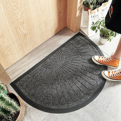 High-quality dirt trap mat with rubber bristles – Non-slip doormat for clean floors | Karnz