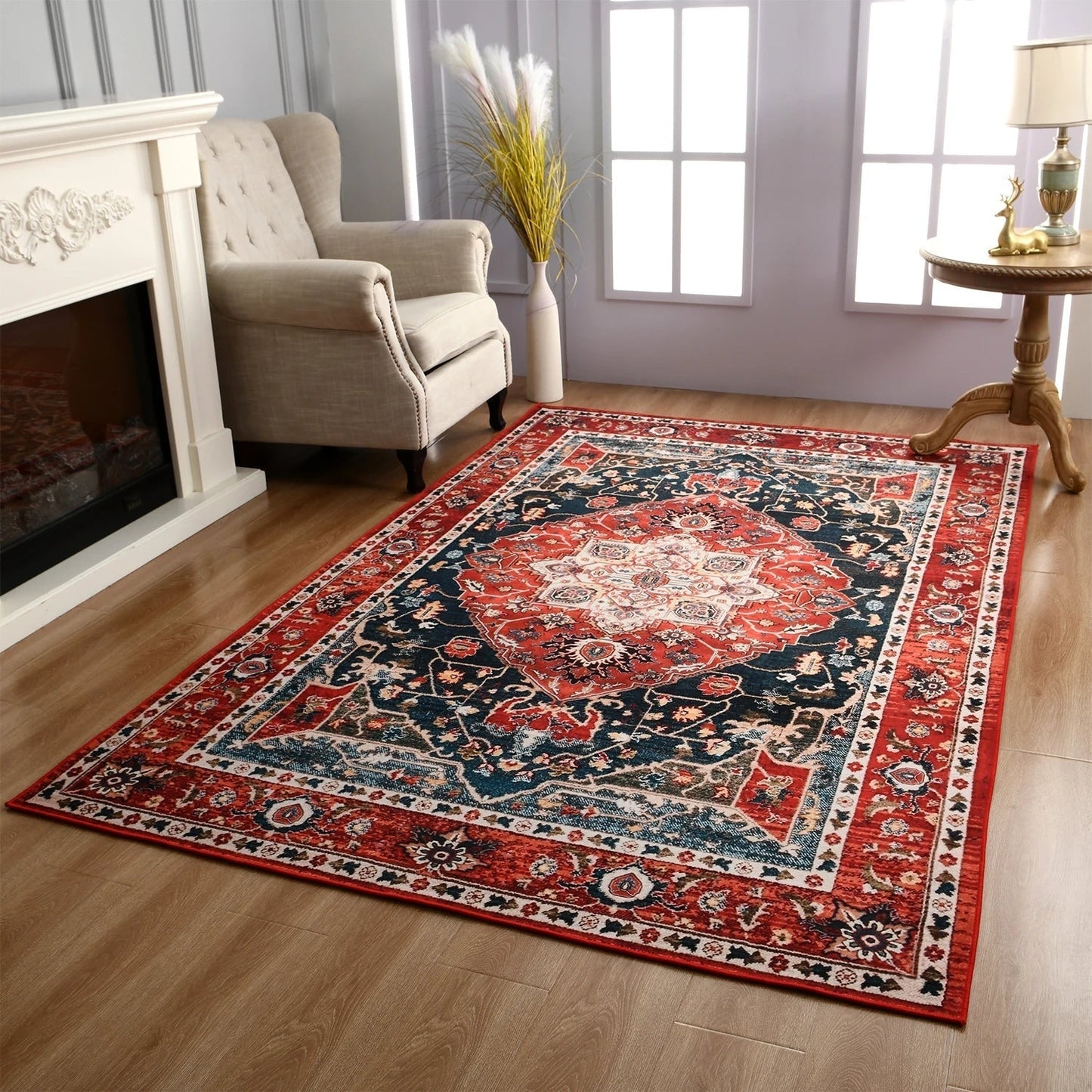 HeritageWeave – Timeless Persian Vintage Rug for Interiors Skanto