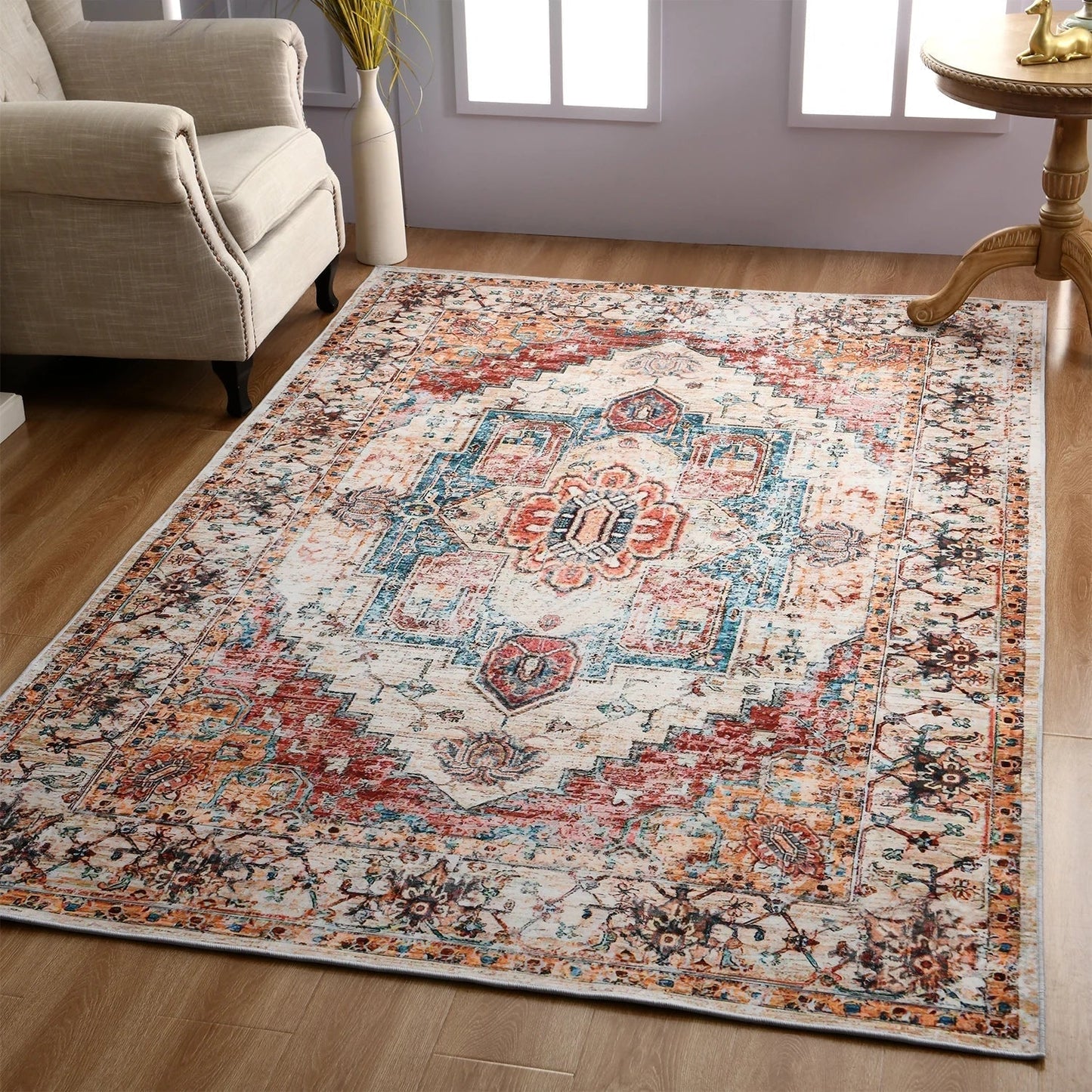 HeritageWeave – Timeless Persian Vintage Rug for Interiors Skanto