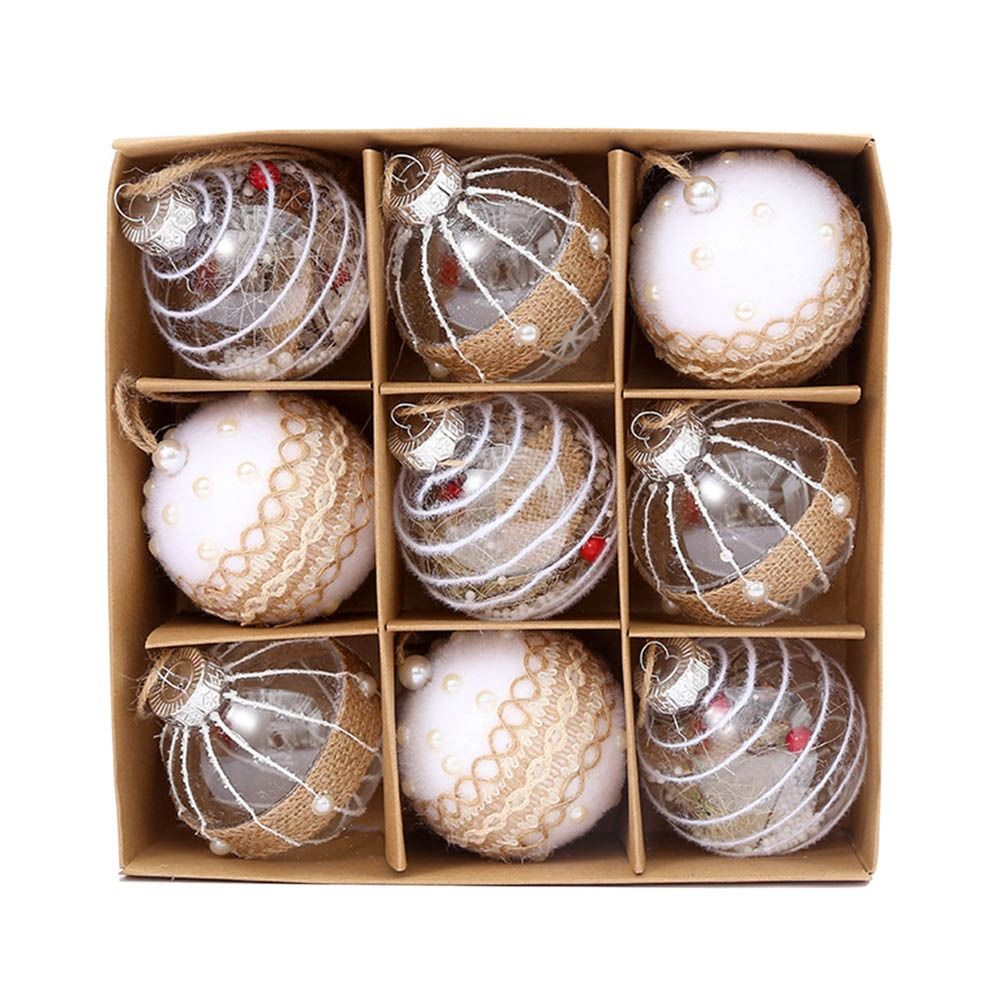Skanto | Christmas Tree Ornaments | Luxury Ball Decorations for a Festive Atmosphere