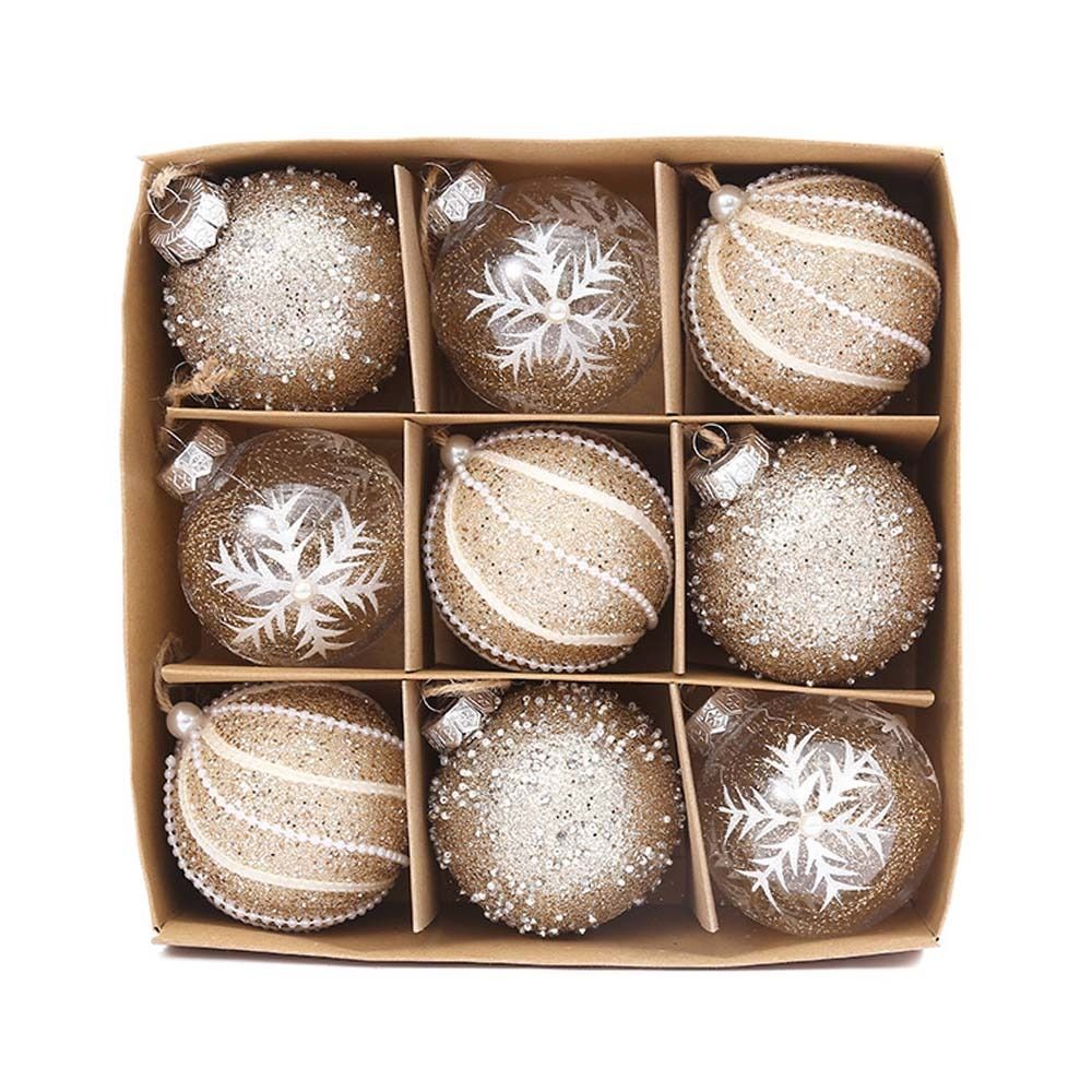 Skanto | Christmas Tree Ornaments | Luxury Ball Decorations for a Festive Atmosphere
