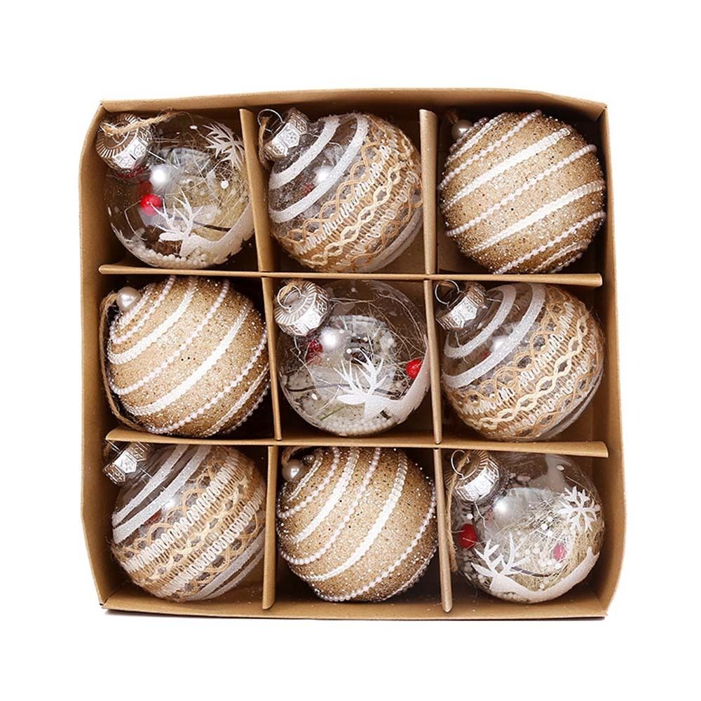 Skanto | Christmas Tree Ornaments | Luxury Ball Decorations for a Festive Atmosphere
