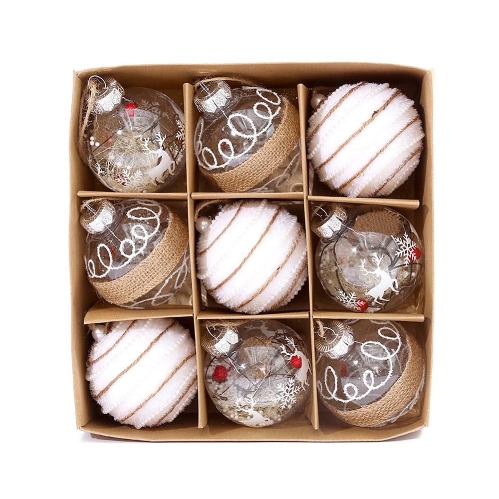 Skanto | Christmas Tree Ornaments | Luxury Ball Decorations for a Festive Atmosphere