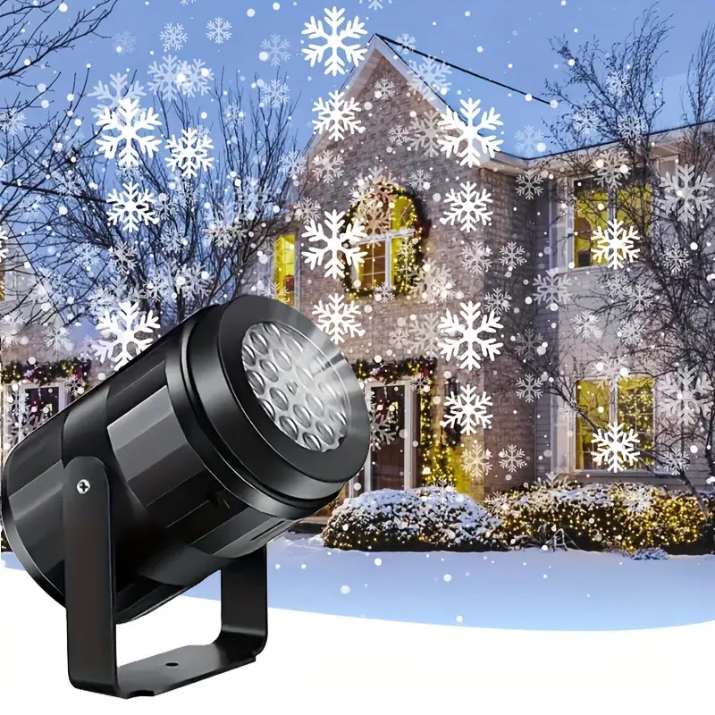 Skanto | Magical Snowflake Christmas Projector – LED Light Experience for Indoor and Outdoor