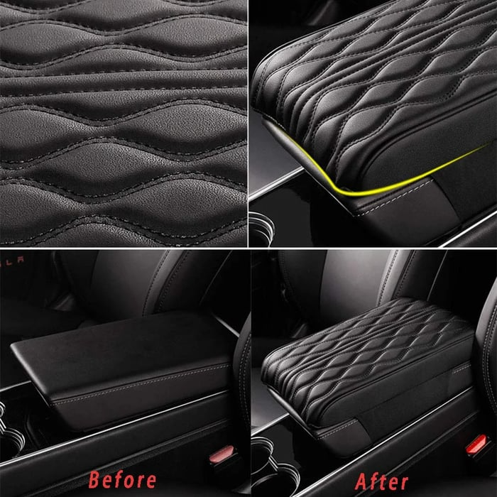 Universal Leather Armrest Cushion | Durable, comfortable and universally applicable | Bowlift
