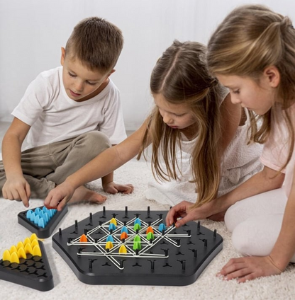 Chain Triangle Chess Set | A brain-boosting activity for all ages | Skanto