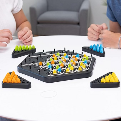 Chain Triangle Chess Set | A brain-boosting activity for all ages | Skanto