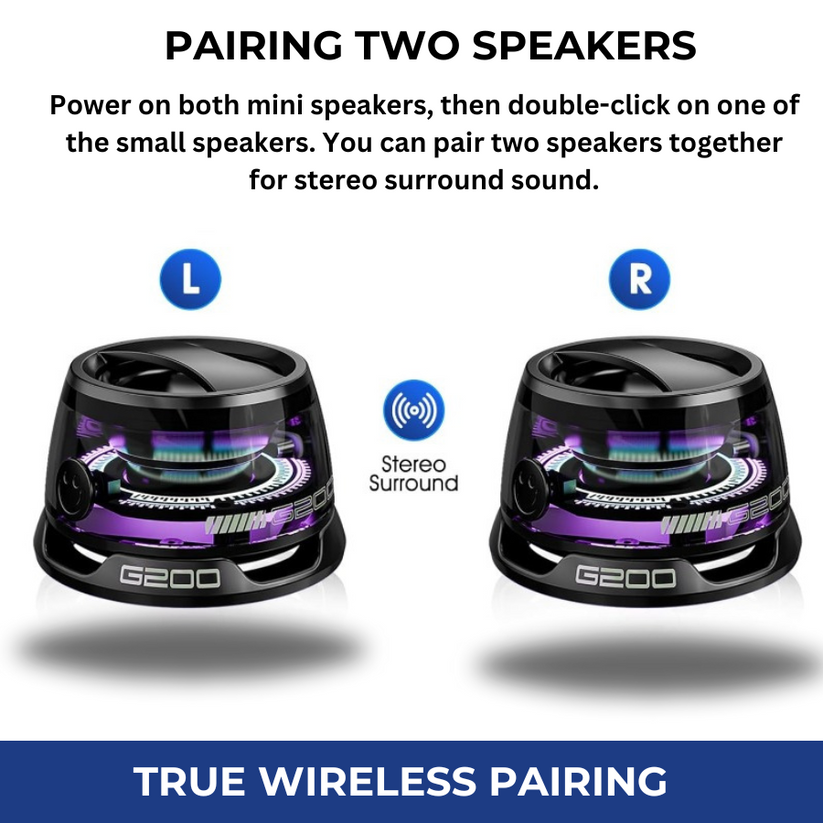 Magnetic Pocket Speaker | Excellent Audio Performance | Brehn