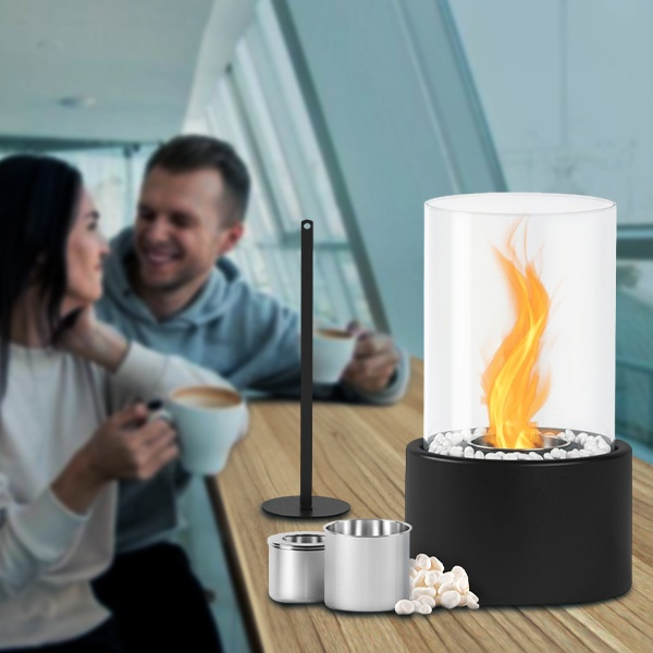 Compact table fire pit | Cozy warmth, anytime and anywhere | Karnz