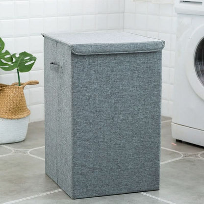 BowLift | Foldable Laundry Hamper with Lid – Large Capacity