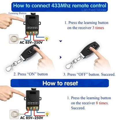 Wireless Remote Control Kit | No wiring required | Bowlift
