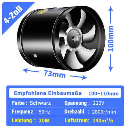 Super-Suction-Fan | Quiet, powerful extractor | Bowlift